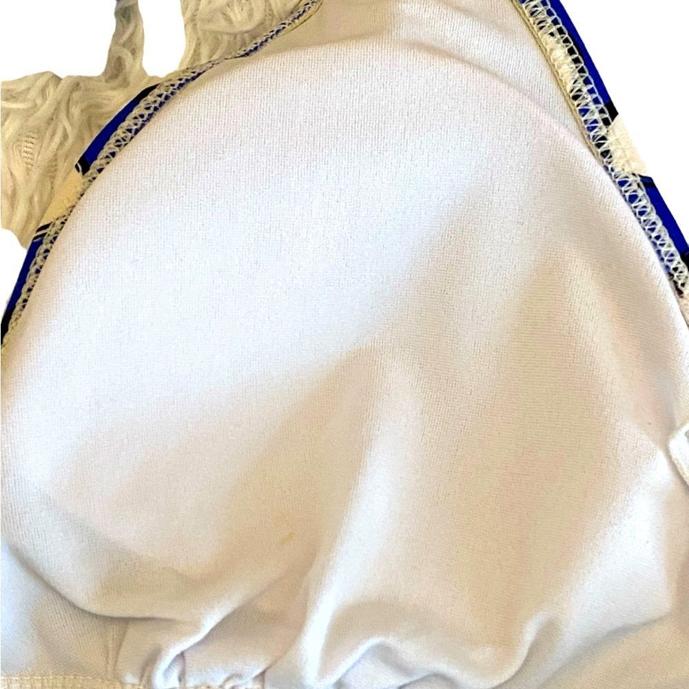 CATALINA polka dot Halter bikini top NWOT size L swimwear Resortwear beachwear - Picture 6 of 8
